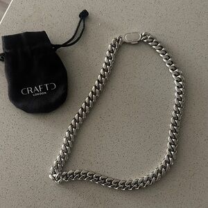 Craftd London Silver Chain Necklace